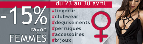 promo -15% sur toute la gamme femmes
